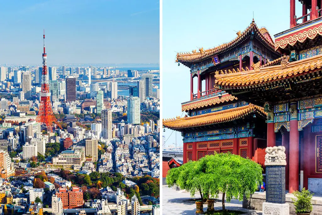 Tokyo vs. Beijing