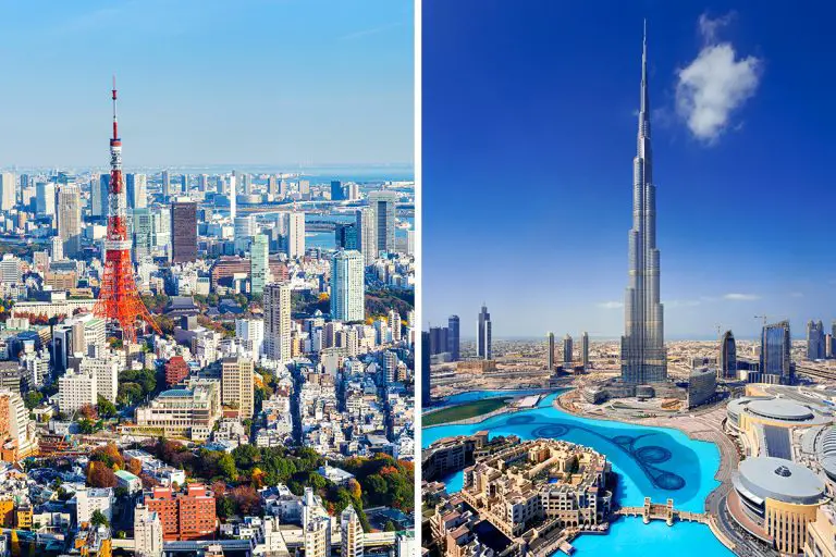 Tokyo vs. Dubai