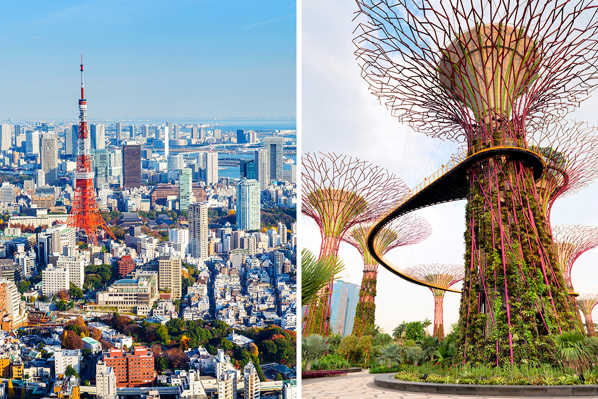 Tokyo vs. Singapore