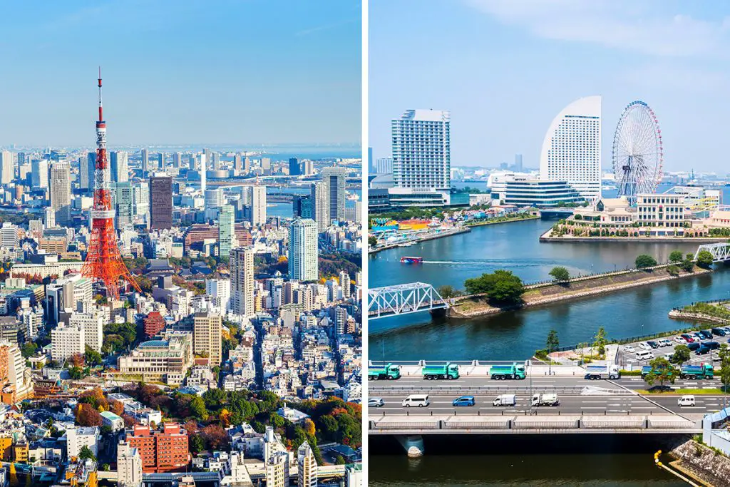 Tokyo vs. Yokohama