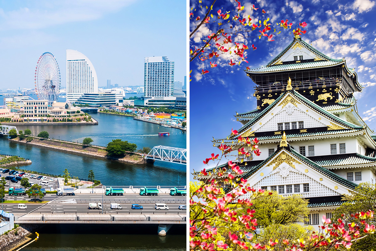Yokohama vs. Osaka