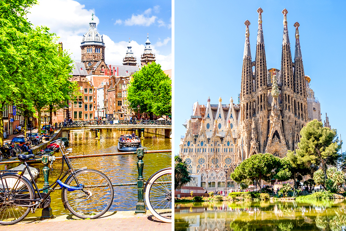 Amsterdam vs. Barcelona