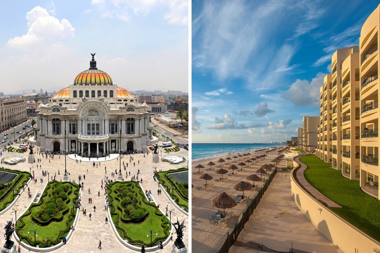 Mexico City vs. Cancun