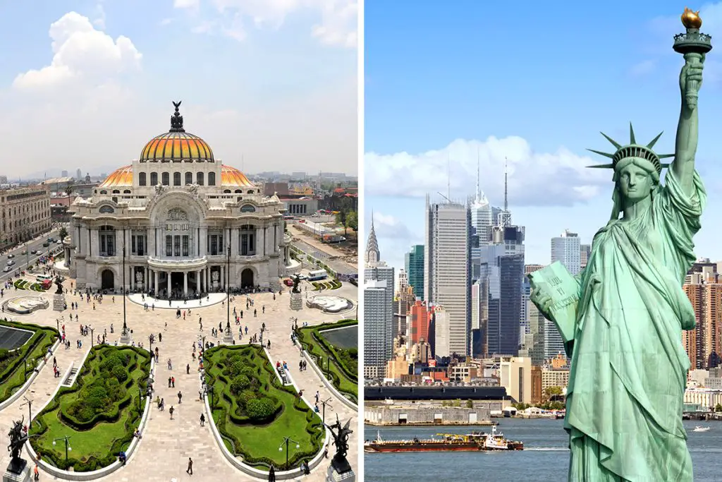Mexico City vs. New York