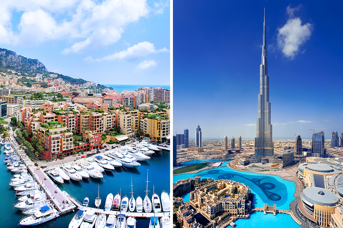 Monaco vs. Dubai